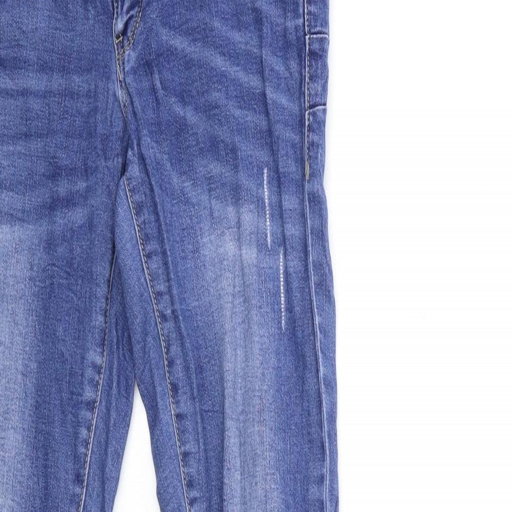 TALLY WEiJL Womens Blue  Denim Skinny Jeans Size 36 in L30 in