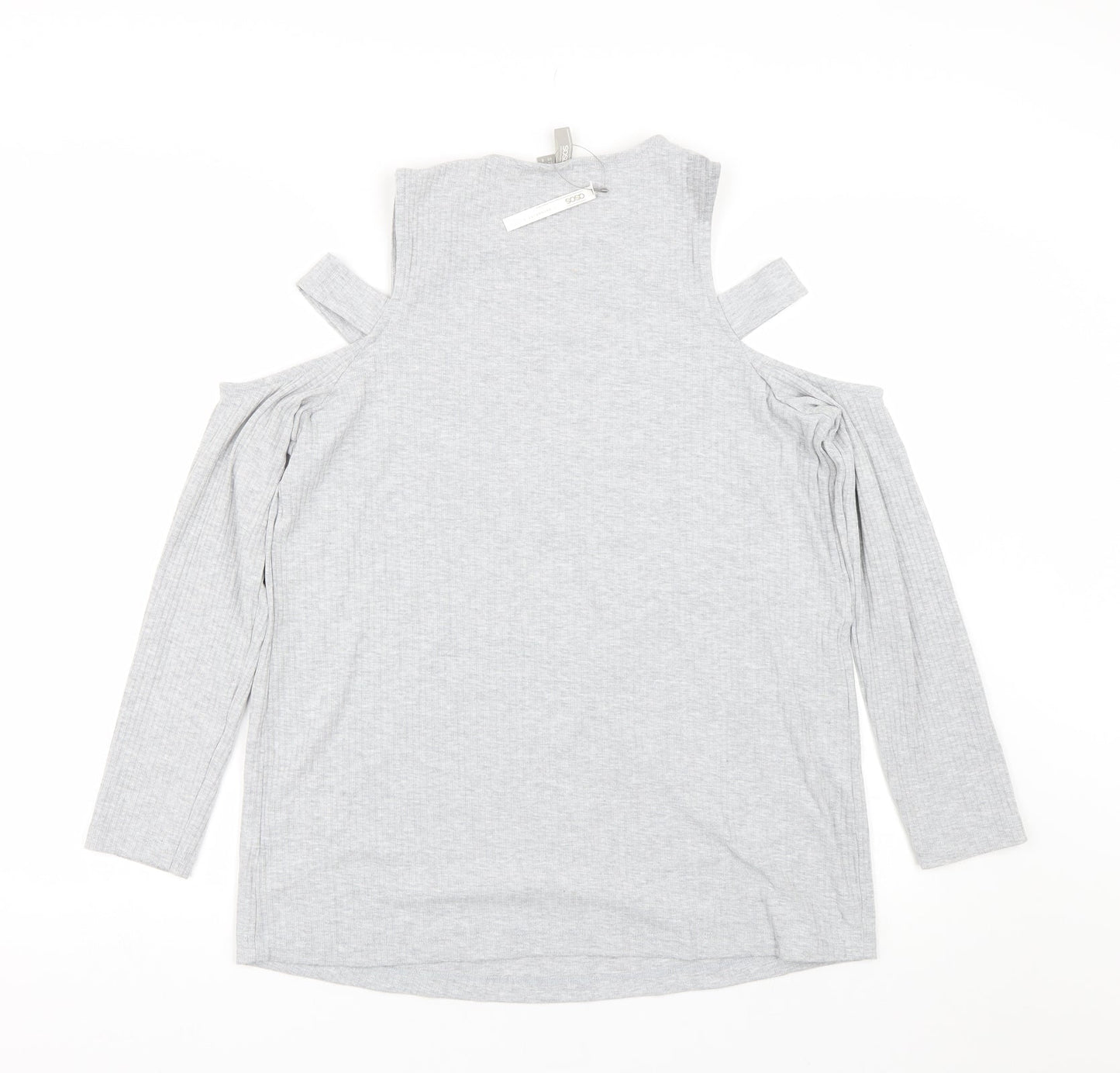 ASOS Womens Grey   Basic T-Shirt Size 12