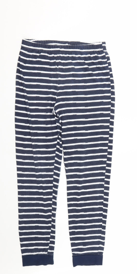 Matalan Womens Blue Striped  Cami Pyjama Pants Size S