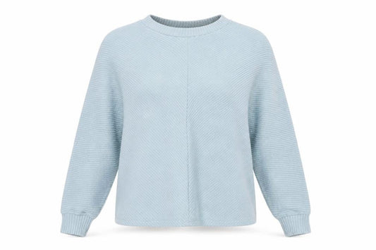 George Womens Blue Striped  Pullover Jumper Size S