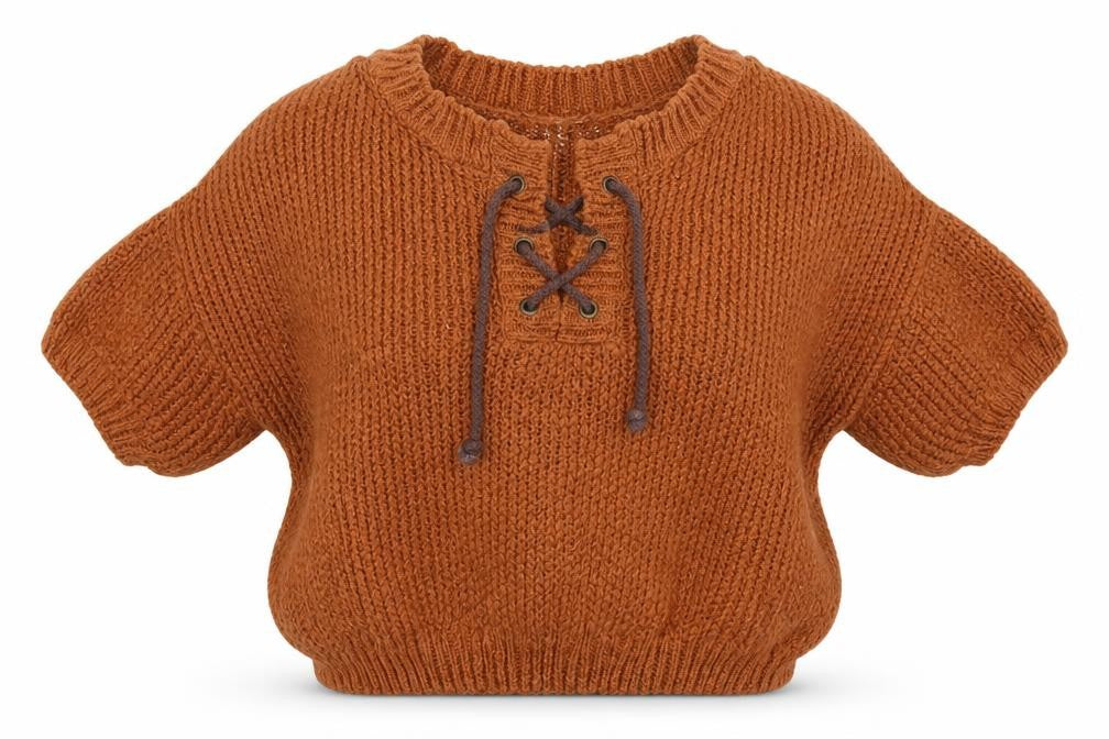 River Island Womens Brown  Knit Pullover Jumper Size 10