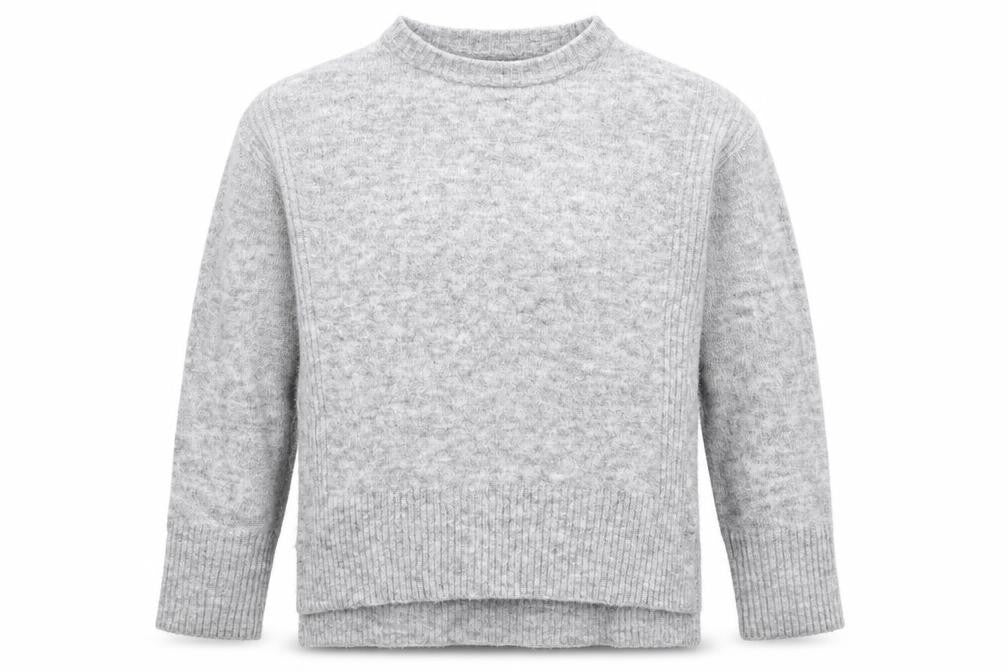 Divided Mens Grey  Knit Pullover Jumper Size S  - Oversized