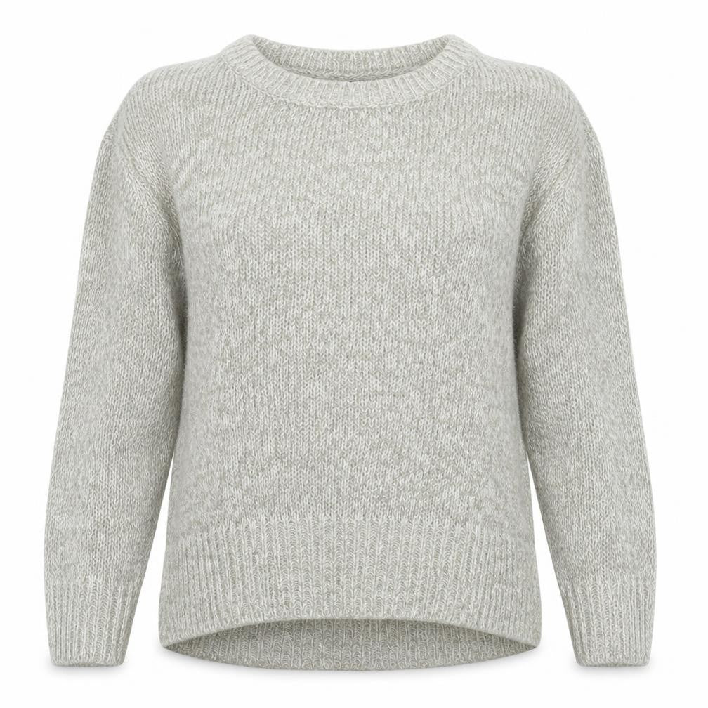 New Look Womens Grey  Knit Pullover Jumper Size S