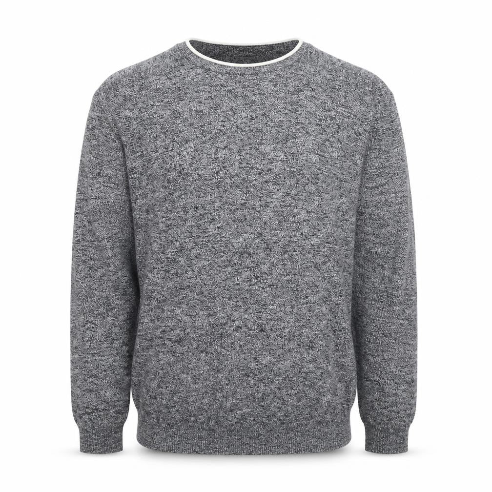 River Island Mens Grey  Knit Pullover Jumper Size L