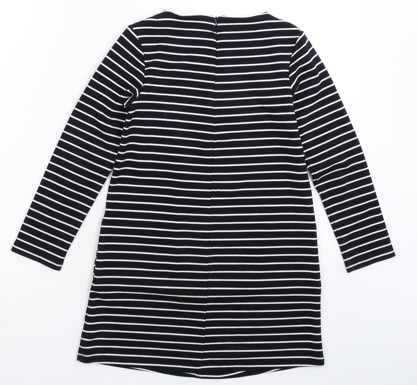 NEXT Womens Blue Striped  Fit & Flare  Size 8