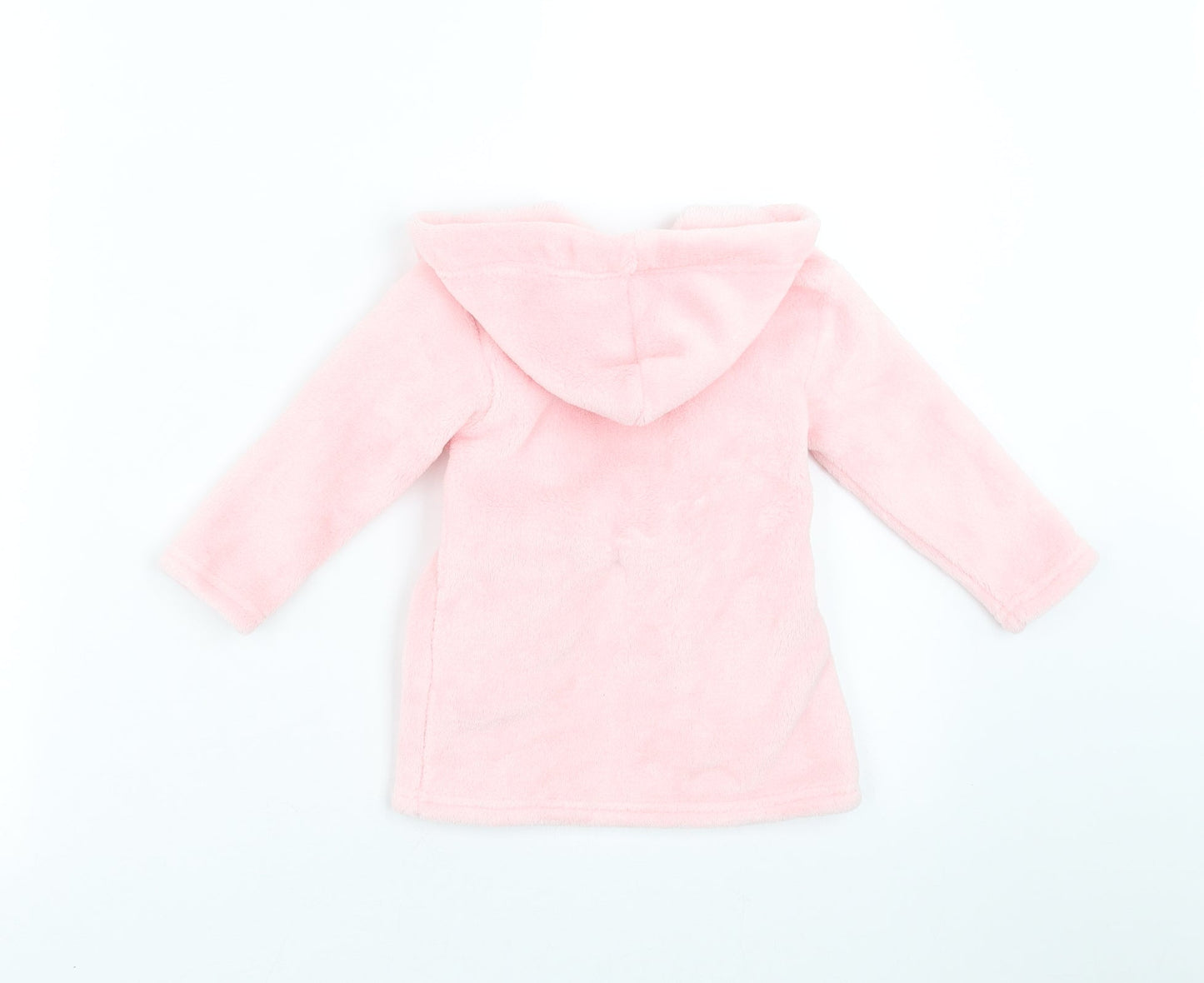 Earlydays Girls Pink Solid   Robe Size 6-9 Months