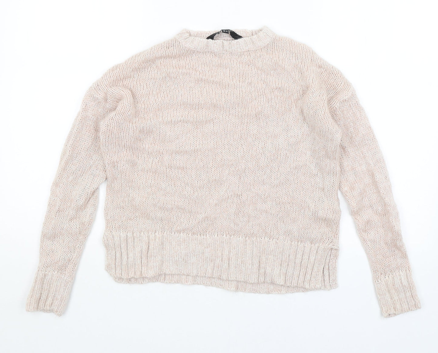 New Look Girls Beige   Pullover Jumper Size 10-11 Years