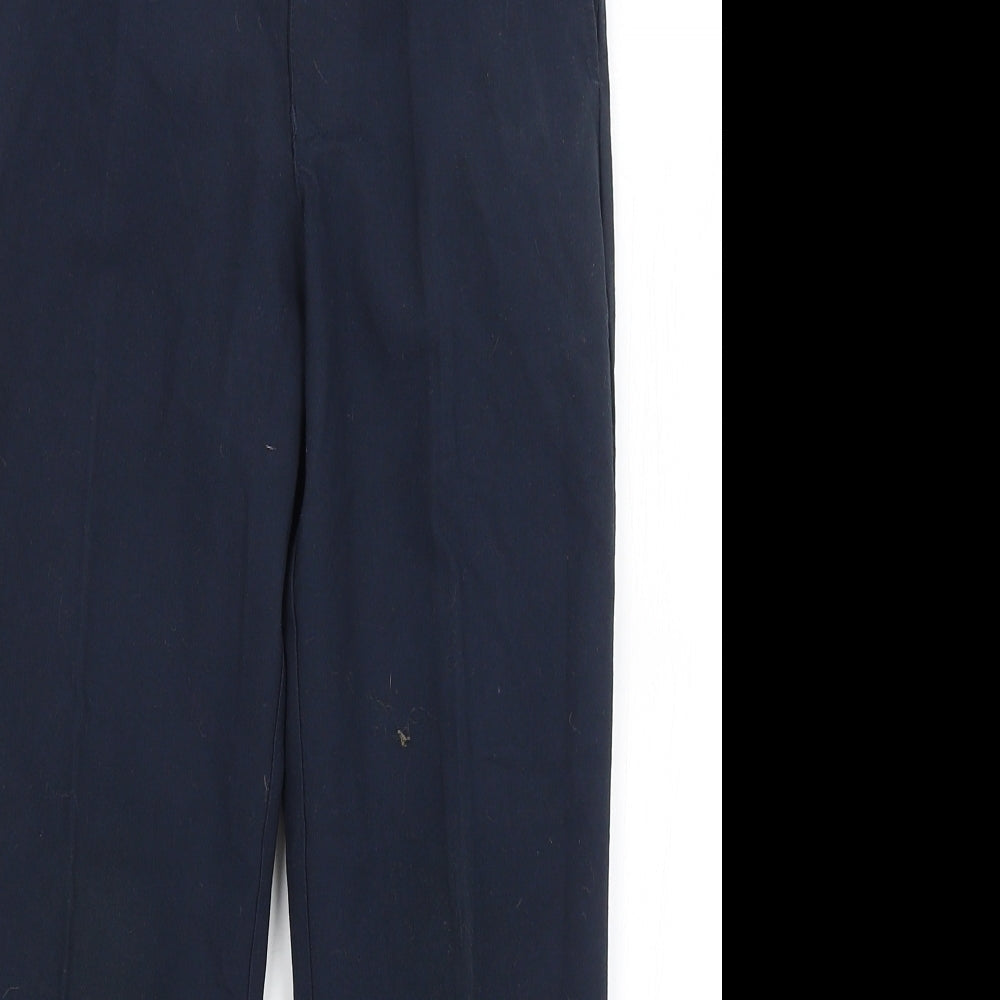 M&S Boys Blue   Dress Pants Trousers Size 8-9 Years
