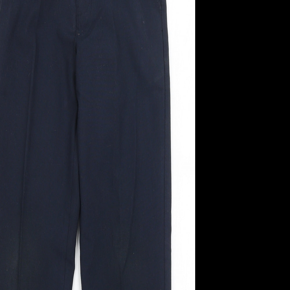 M&S Boys Blue   Dress Pants Trousers Size 8-9 Years