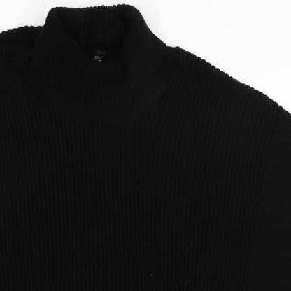 Preloved F&F Womens Black   Jacket Poncho Size S - Detail