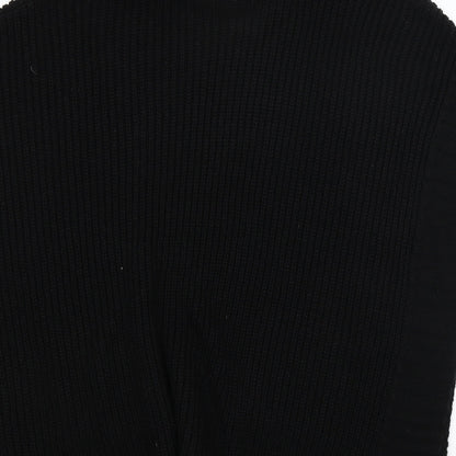 Preloved F&F Womens Black   Jacket Poncho Size S - Label
