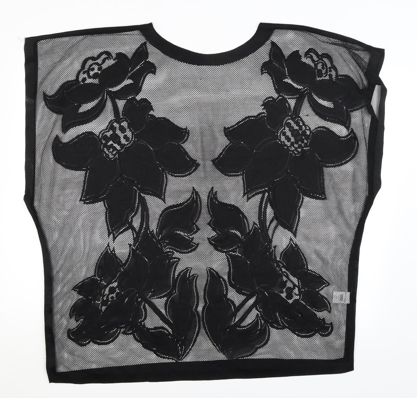 River Island Womens Black Floral  Pullover Jumper Size S