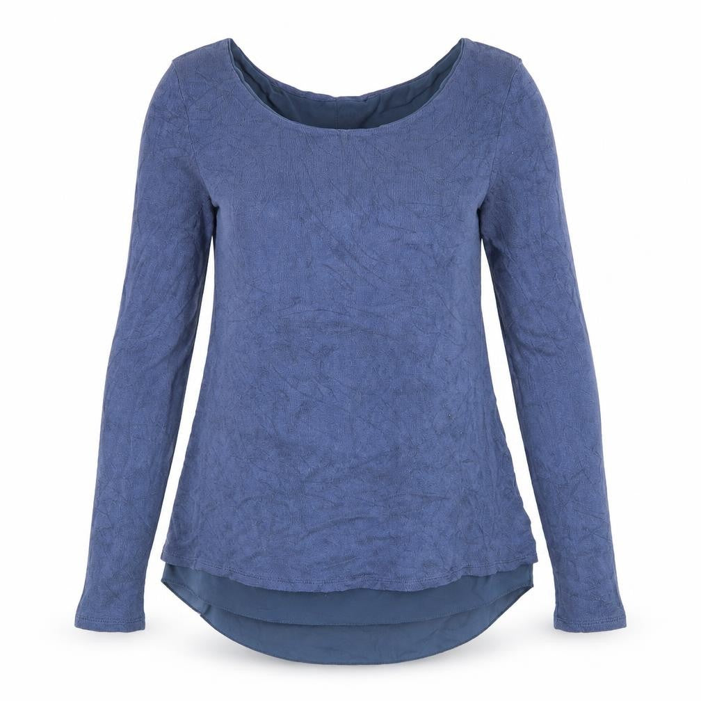 Jiverso Womens Blue   Basic T-Shirt Size S