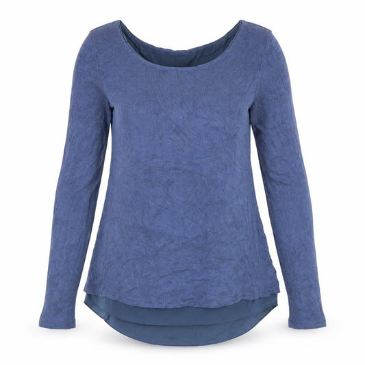 Jiverso Womens Blue   Basic T-Shirt Size S