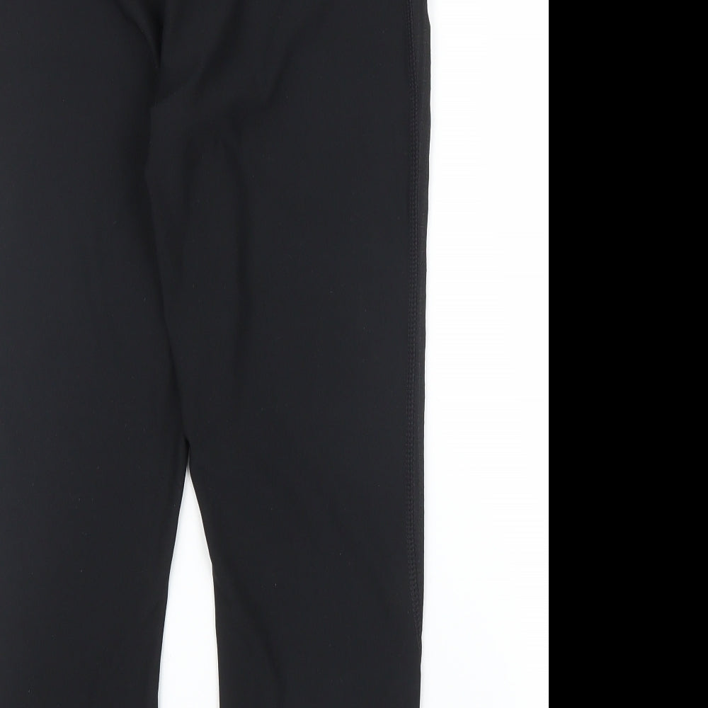Athletics Womens Black   Compression Leggings Size M L19 in
