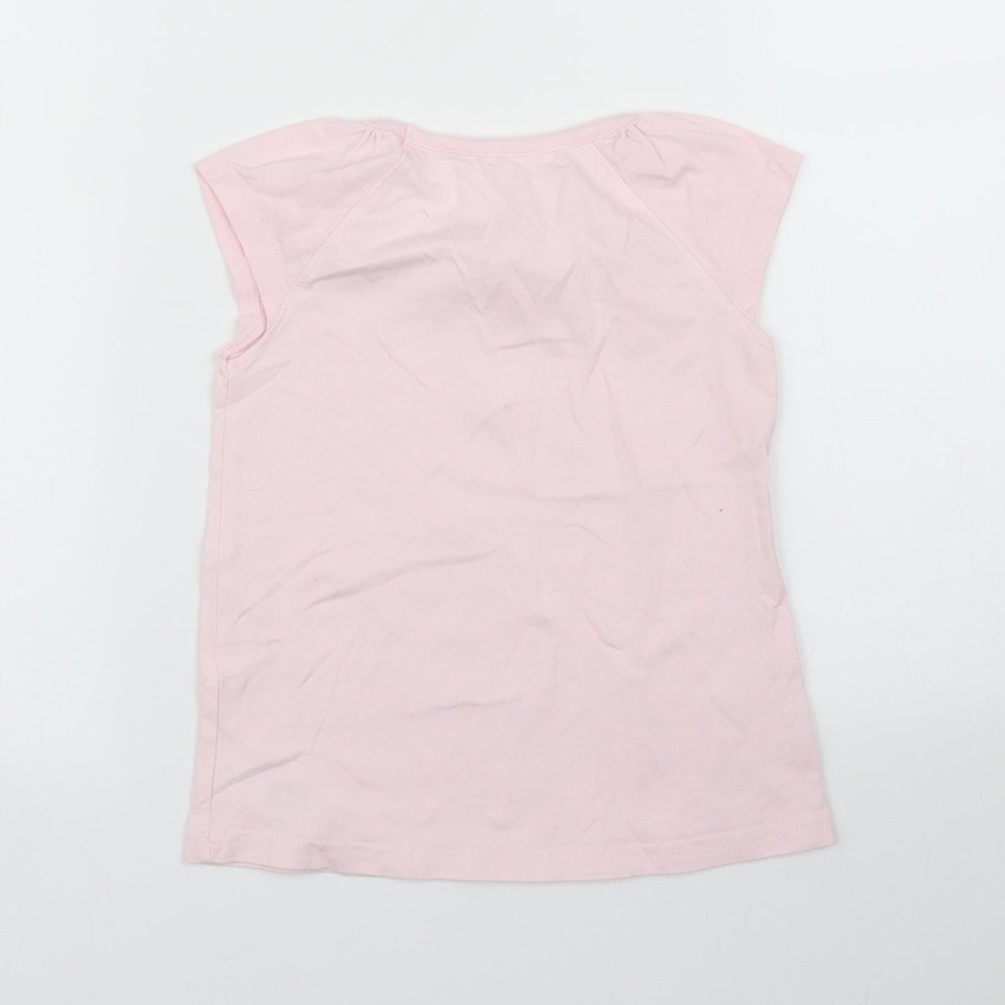 George Girls Pink   Basic T-Shirt Size 3 Years