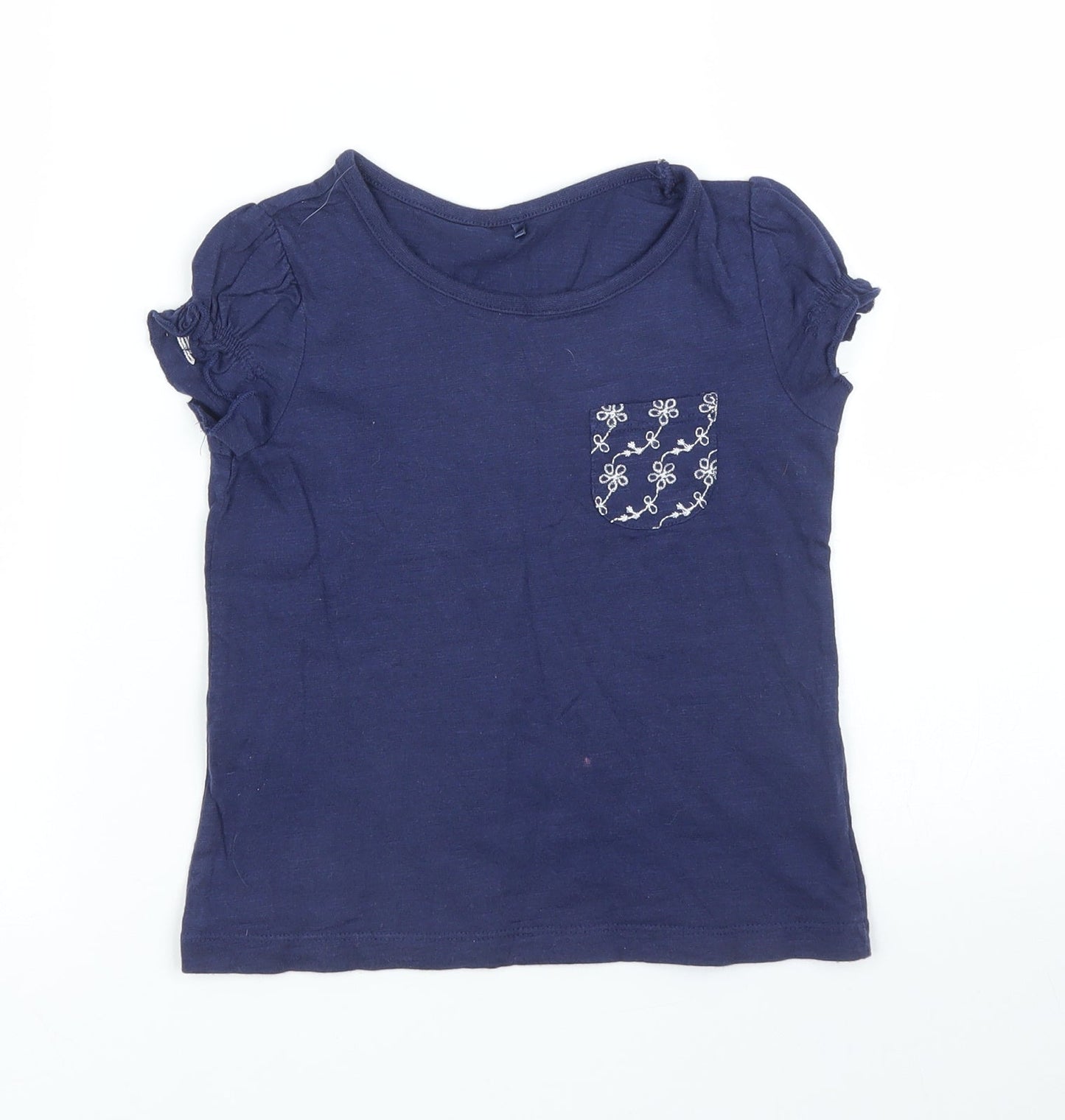 George Girls Blue   Basic Blouse Size 3 Years