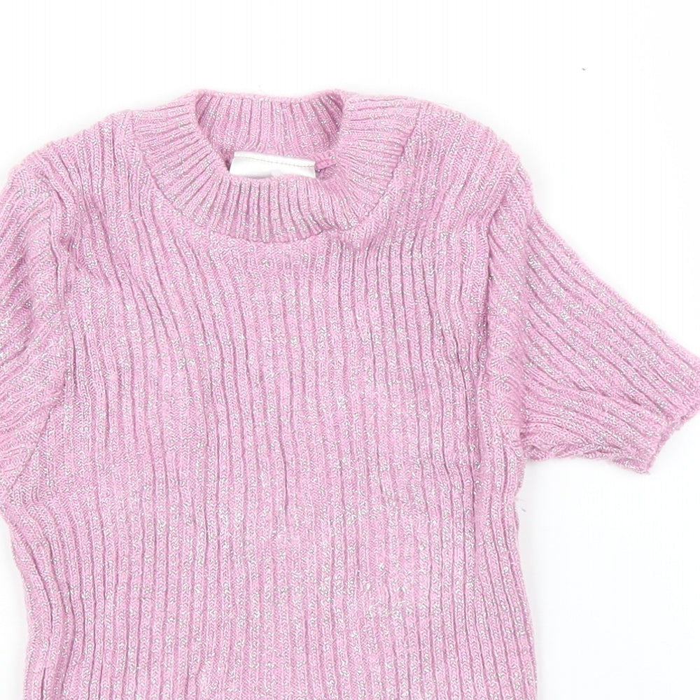 Items Girls Purple   Basic Blouse Size 7 Years