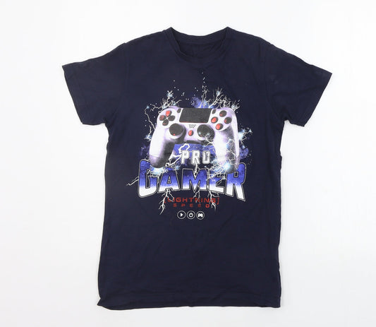Preworn Boys Blue   Basic T-Shirt
