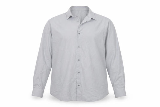 George Mens Grey    Button-Up Size 18