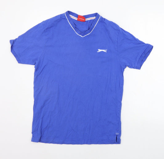 Slazenger Womens Blue   Basic T-Shirt Size S