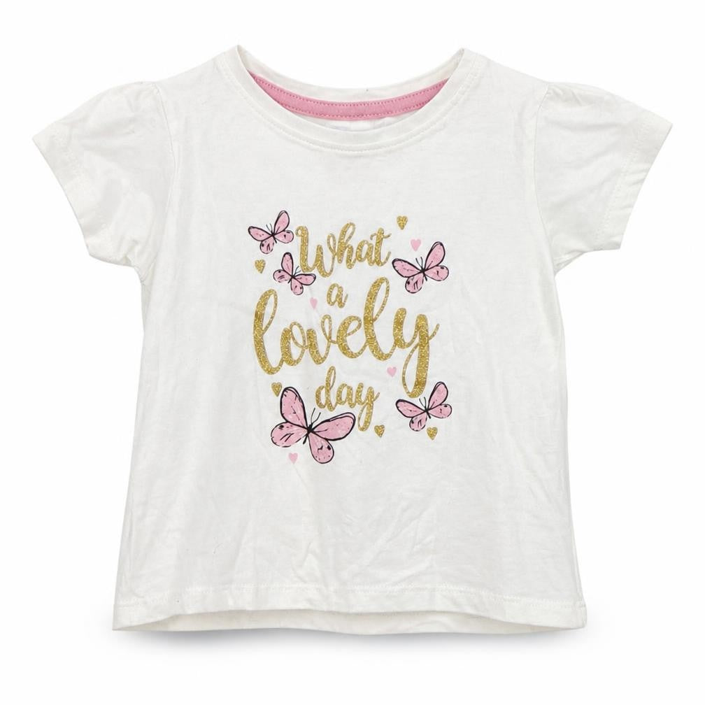 Primark Baby White   Basic T-Shirt Size 12-18 Months