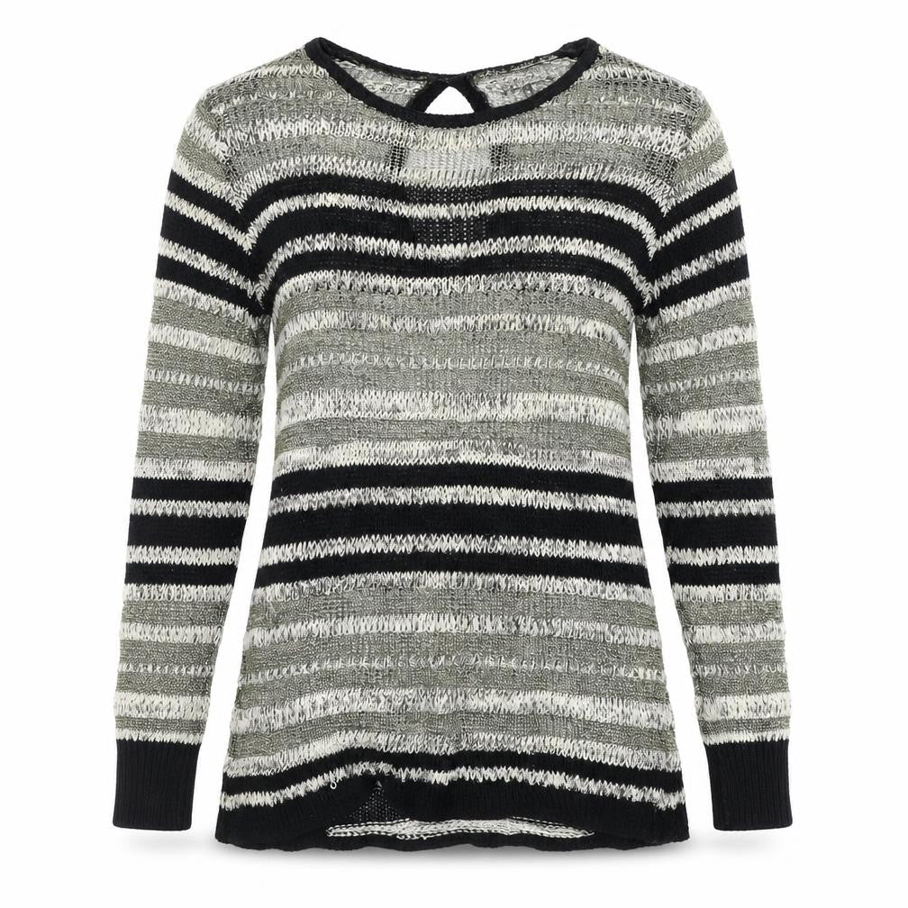 Next Womens Beige Striped  A-Line  Size 14