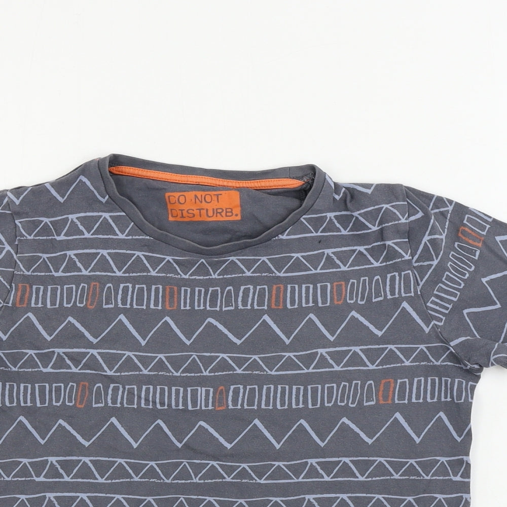 Marks and Spencer  Boys Grey   Basic T-Shirt Size 9-10 Years