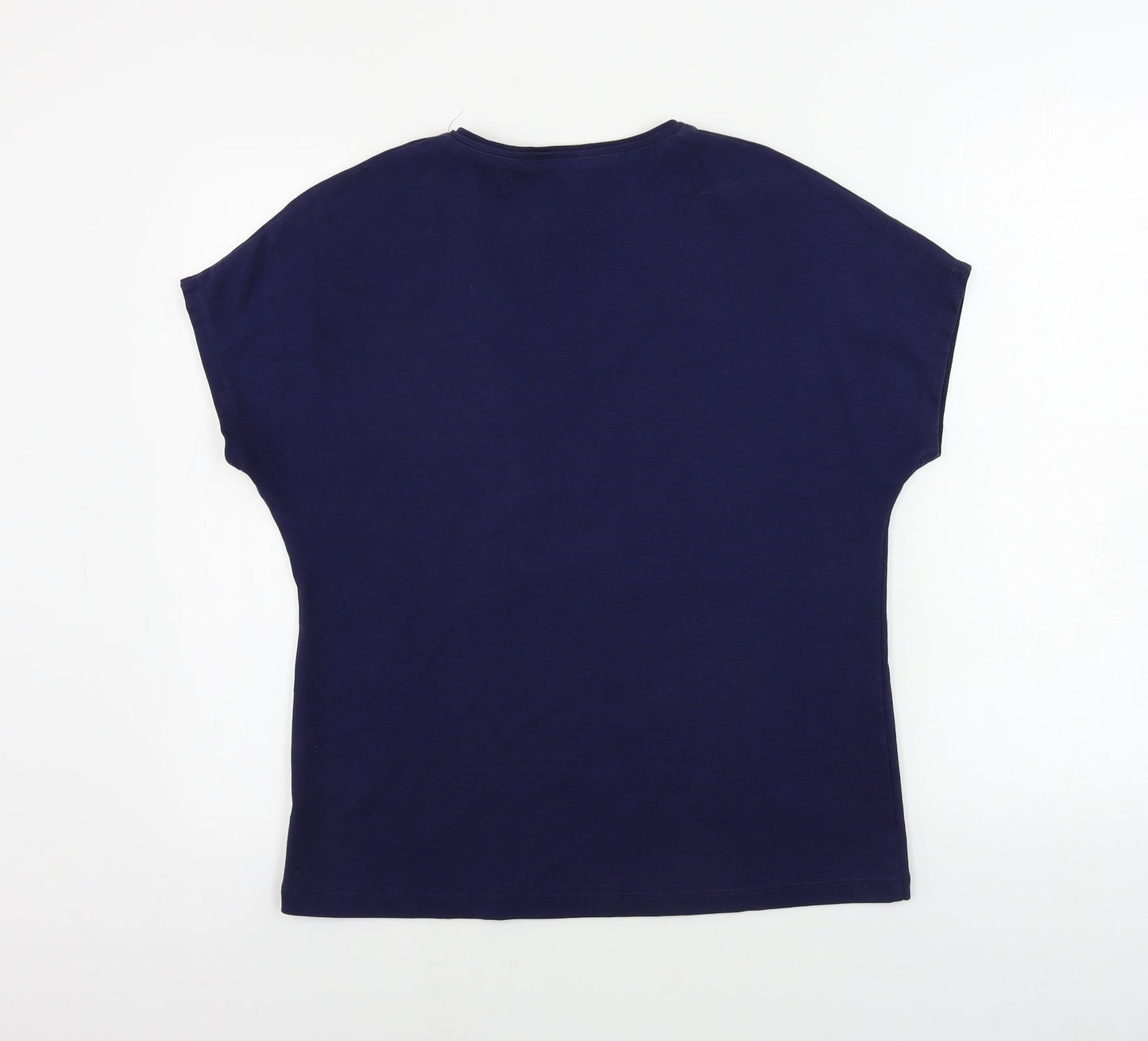 Marble   Womens Blue   Basic Polo Size L