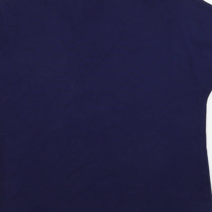Marble   Womens Blue   Basic Polo Size L