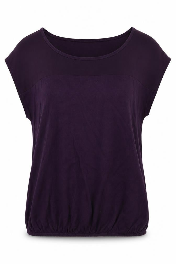 New Look  Womens Purple   Basic Blouse Size 8