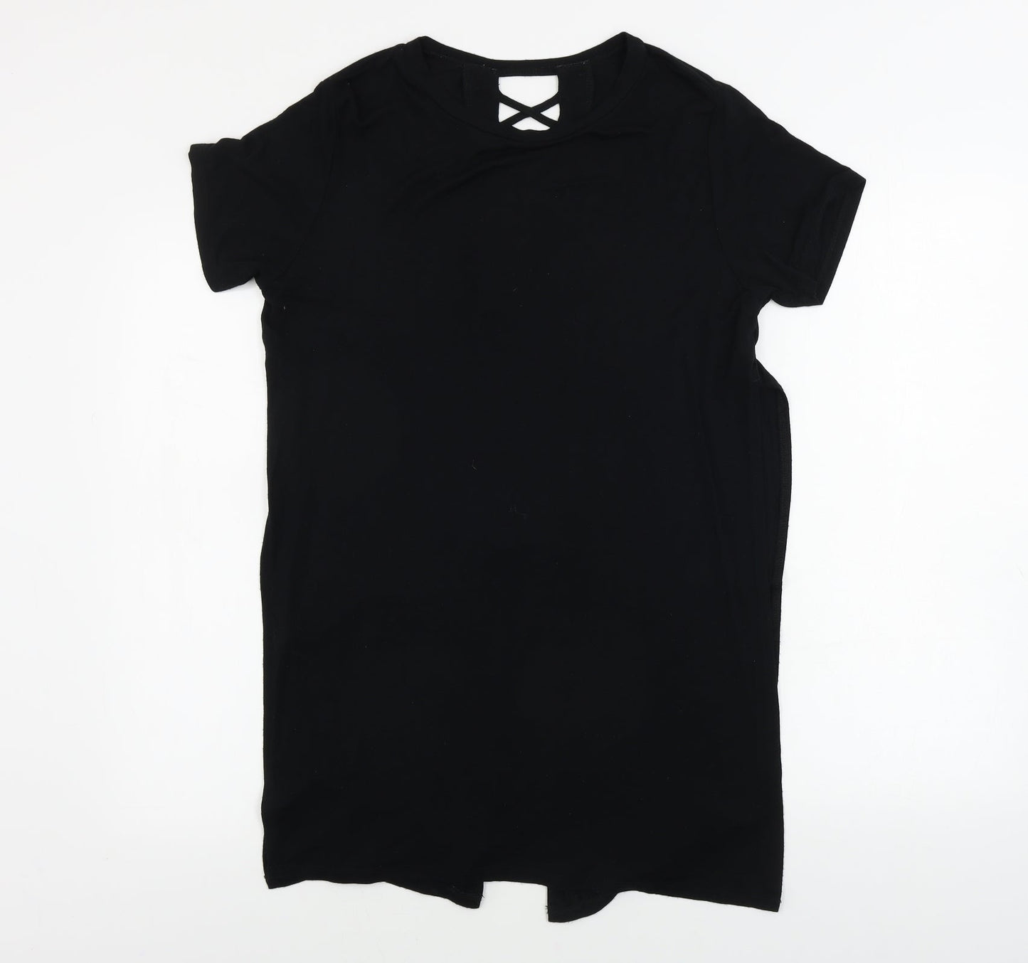 River Island  Womens Black   Basic T-Shirt Size 8