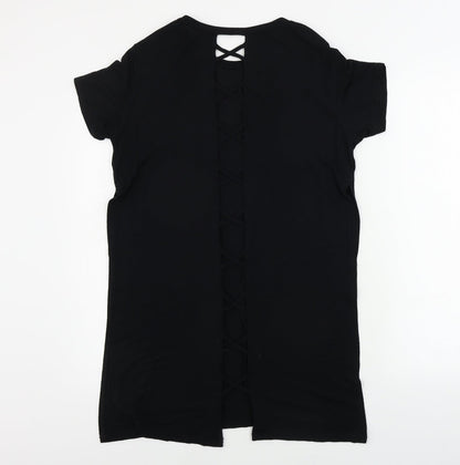 River Island  Womens Black   Basic T-Shirt Size 8