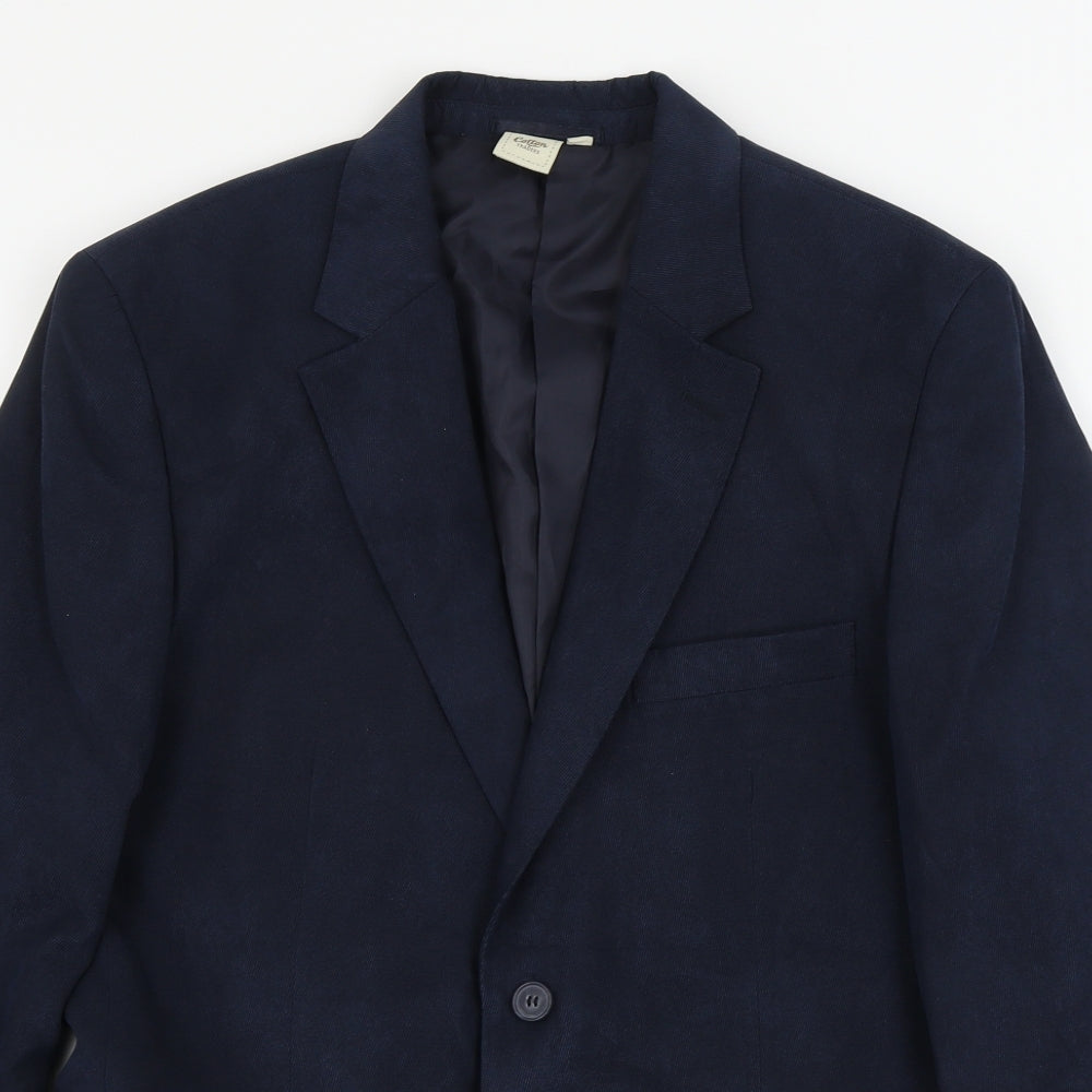 Cotton Traders Mens Blue   Jacket Blazer Size 38