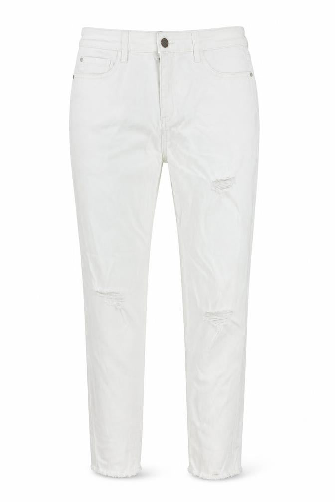 F&F  Womens White   Straight Jeans Size 28 in L26 in
