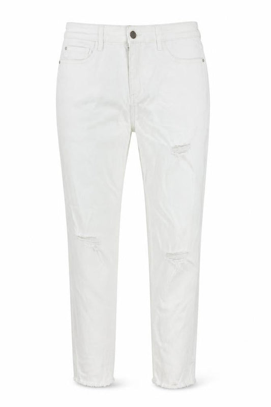 F&F  Womens White   Straight Jeans Size 28 in L26 in