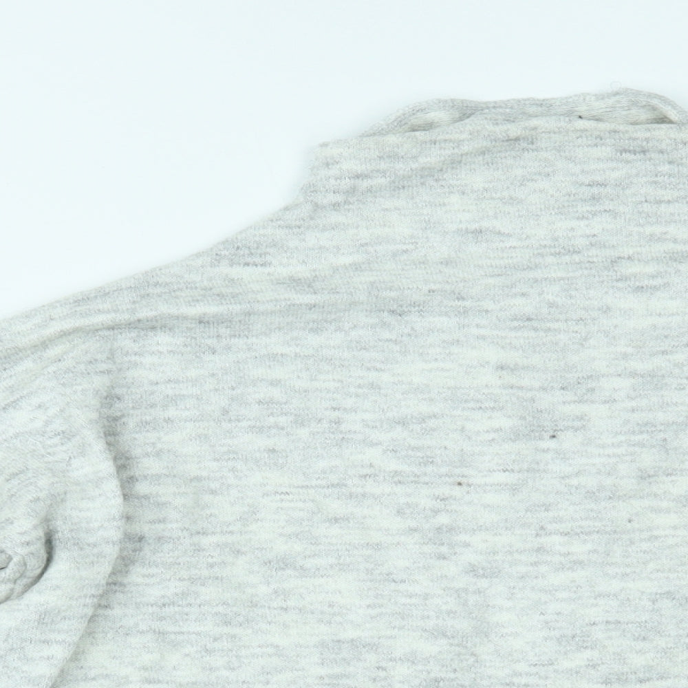New Look Womens Grey   Basic Blouse Size 10