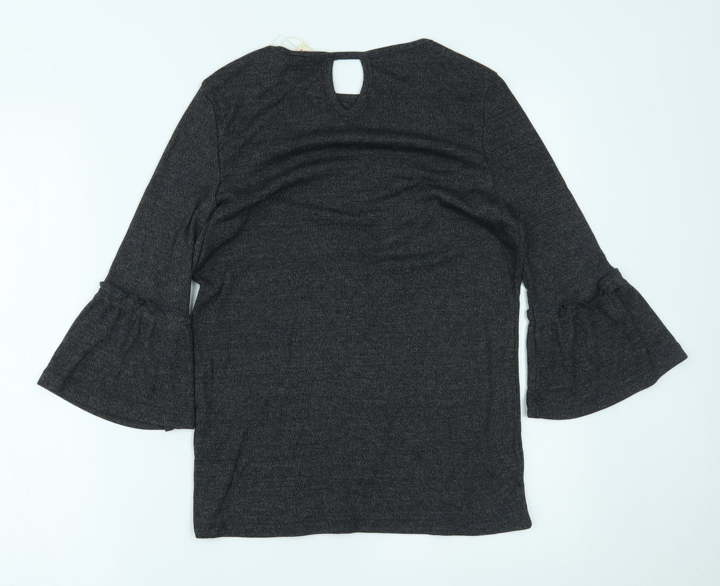 Spirit Womens Grey   Basic Blouse Size M