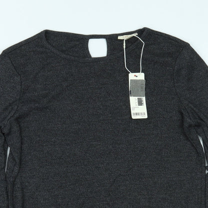Spirit Womens Grey   Basic Blouse Size M