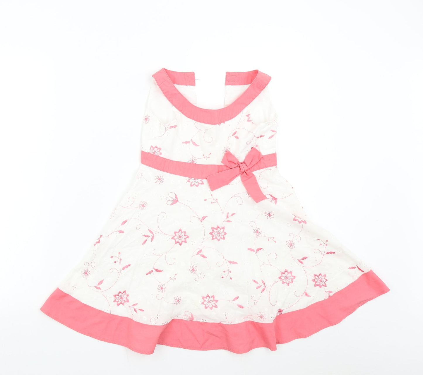 BHS Girls Multicoloured   Fit & Flare  Size 5 Years
