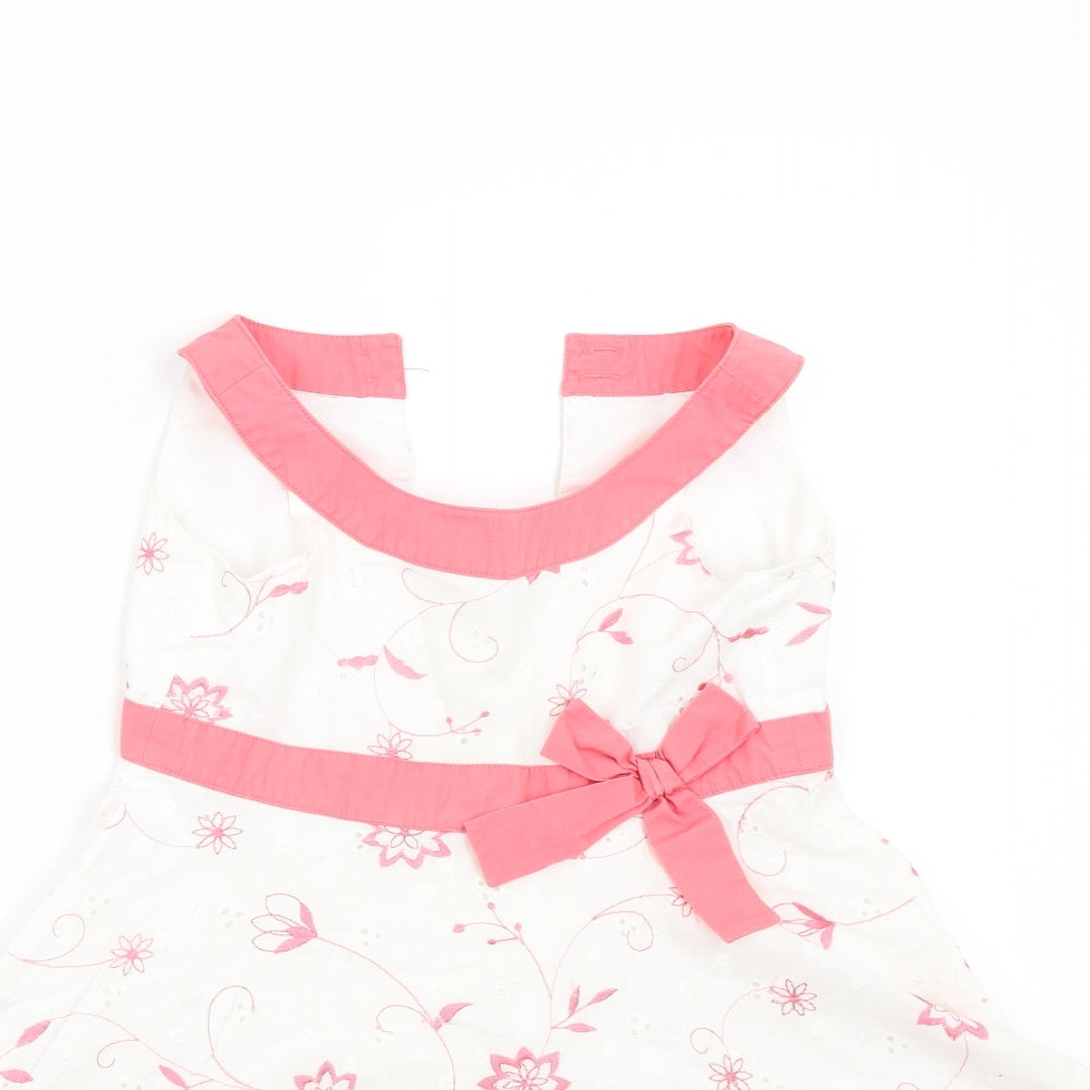 BHS Girls Multicoloured   Fit & Flare  Size 5 Years