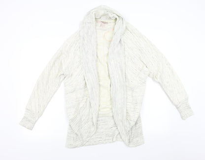 Preloved Forever21 Womens Grey   Cardigan Jumper Size S - Front