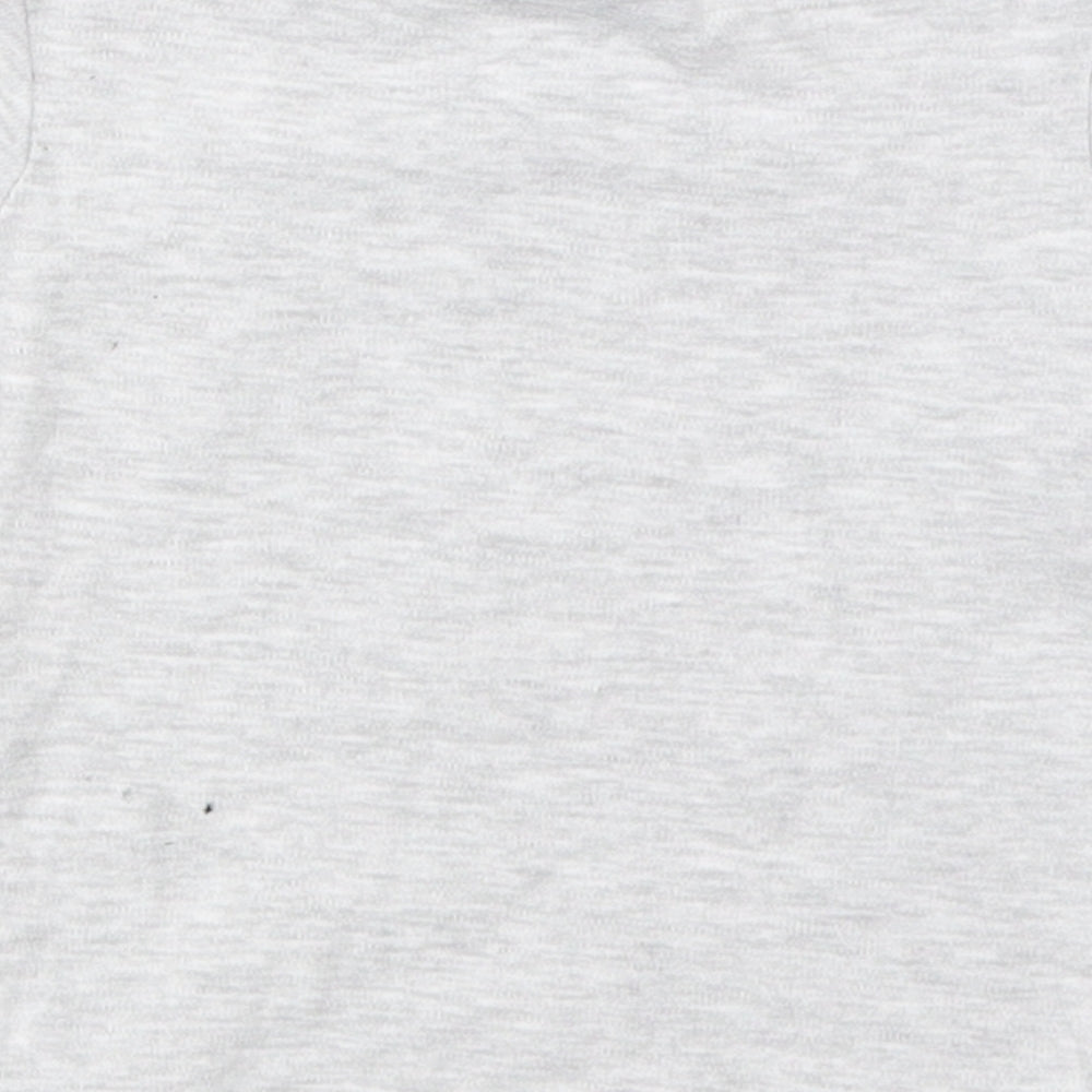 George Girls Grey   Basic T-Shirt Size 9-12 Months  - Hey duggee
