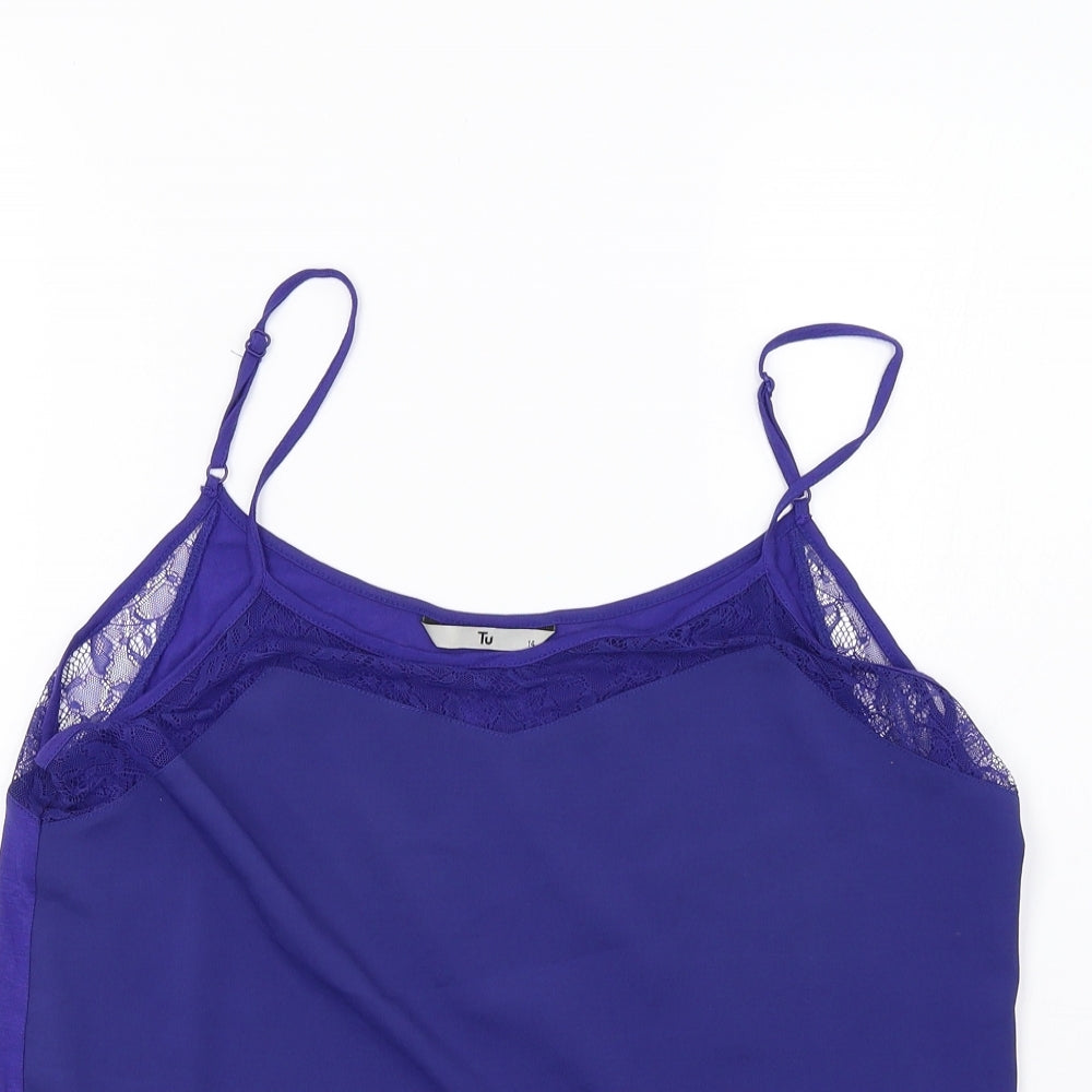 Sainsburys Womens Purple   Basic T-Shirt Size 14