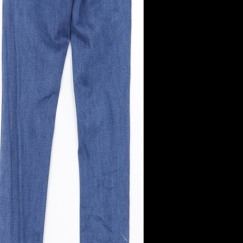 Primark Womens Blue  Denim Skinny Jeans Size 6 L30 in