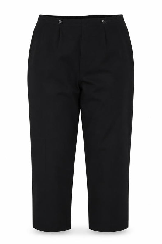 BM Womens Black   Trousers  Size 18 L28 in