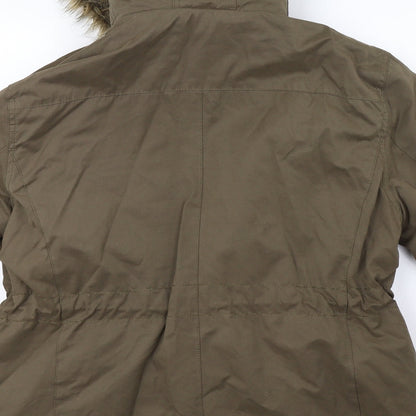 Matalan Womens Green    Coat Size L