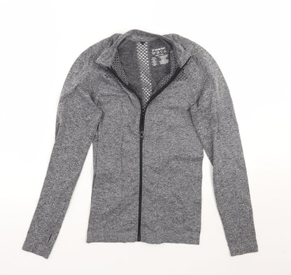 WorkOut Womens Grey   Jacket Coat Size 6