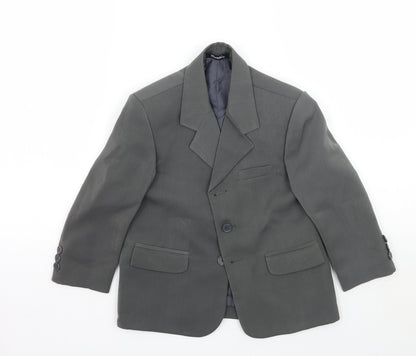 Additional front view of VivaKi boys’ grey jacket, size 2, years