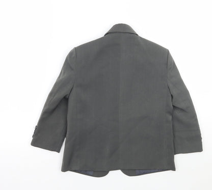 Back view of VivaKi boys’ grey jacket, size 2, years